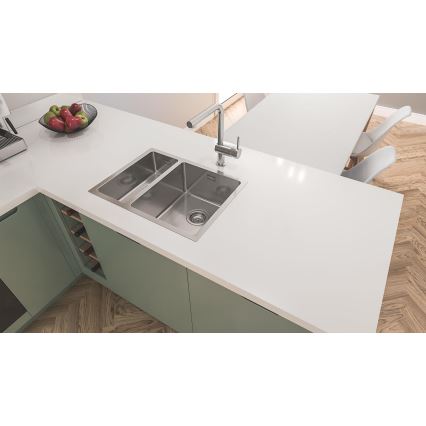 GROHE 31576SD1 - Küchenspüle K700U 595 × 450 mm Edelstahl