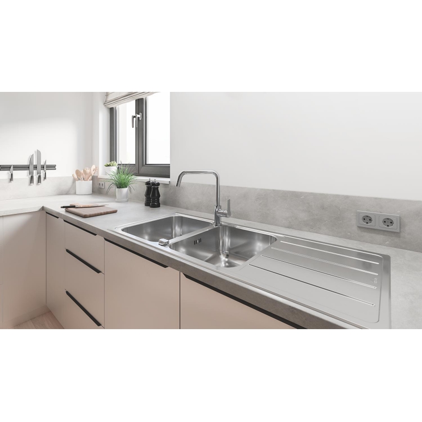 GROHE 31588SD1 - Spüle K500 1160 × 500 mm Edelstahl