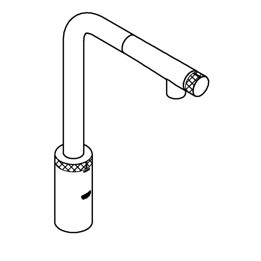 GROHE 31613DC0 - Spültischarmatur A SmartControl Edelstahl