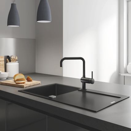 GROHE 31644AP0 - Spüle K500 860 × 500 mm Granit/schwarz