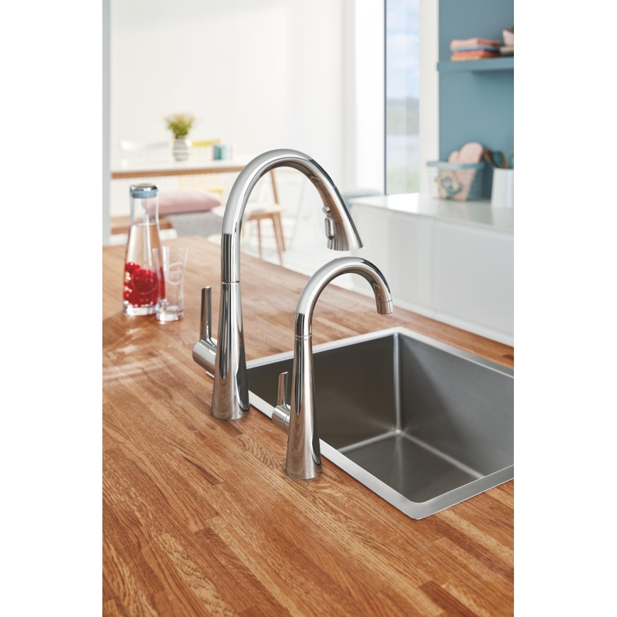 GROHE 31726SD0 - Küchenspüle K700 550 × 450 mm Edelstahl