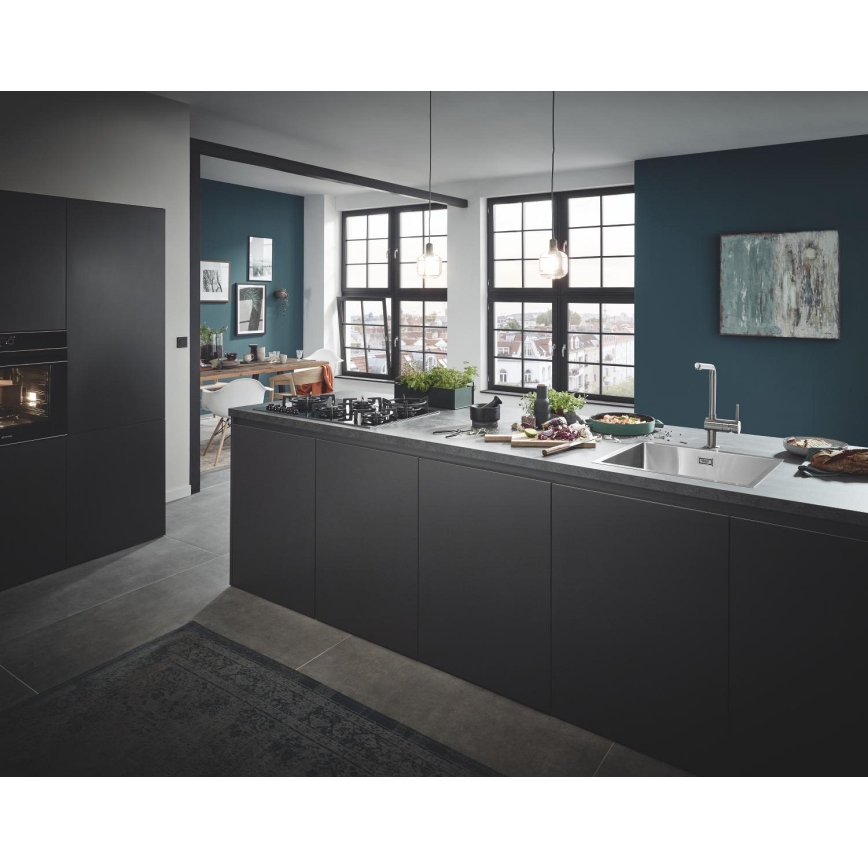 GROHE 31726SD0 - Küchenspüle K700 550 × 450 mm Edelstahl