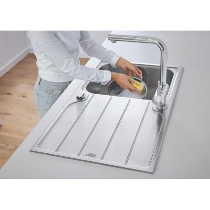 GROHE 32168000 - Spültischarmatur A, glänzender Chrom