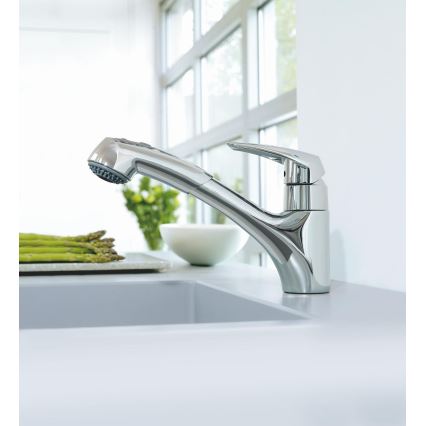 GROHE 32257001 - EURODISC Spültischarmatur, Hochglanz-Chrom