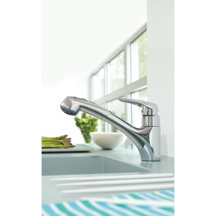 GROHE 32257001 - EURODISC Spültischarmatur, Hochglanz-Chrom