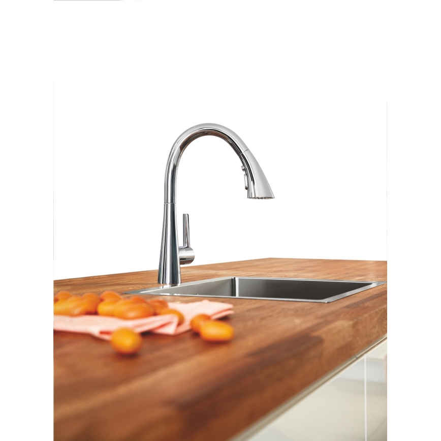 GROHE 32294002 - Spültischarmatur ZEDRA 401 mm Chrom glänzend