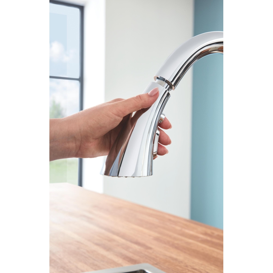 GROHE 32294002 - Spültischarmatur ZEDRA 401 mm Chrom glänzend