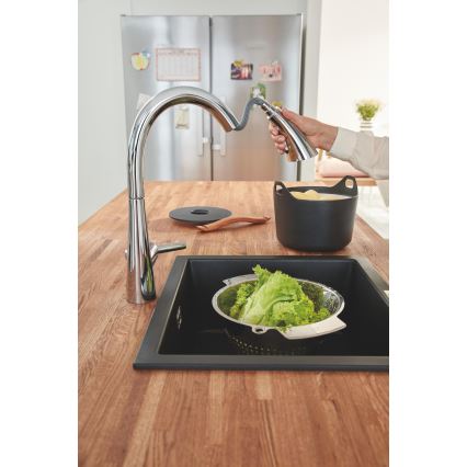 GROHE 32294002 - Spültischarmatur ZEDRA 401 mm Chrom glänzend