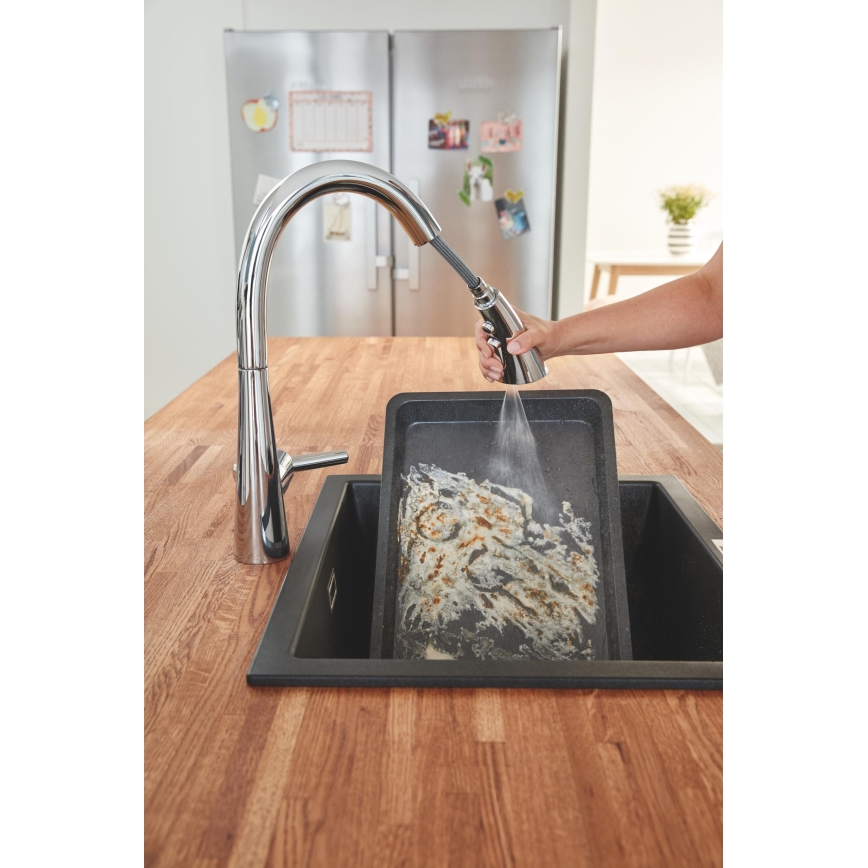 GROHE 32294002 - Spültischarmatur ZEDRA 401 mm Chrom glänzend