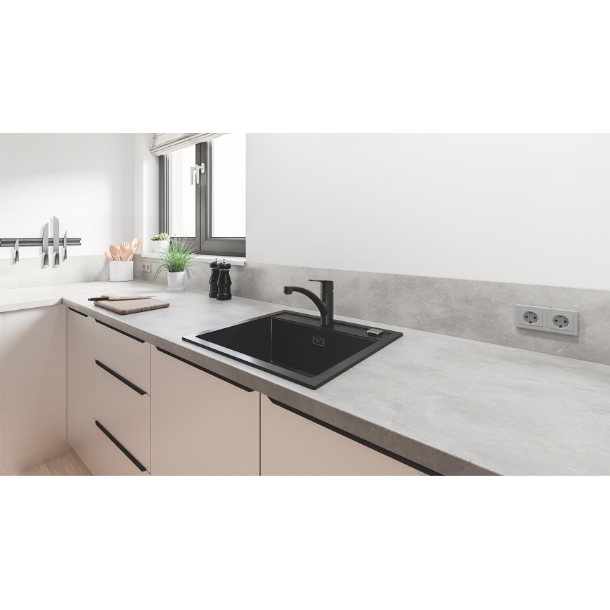 GROHE 324412432 - Spültischarmatur START 184 mm schwarz