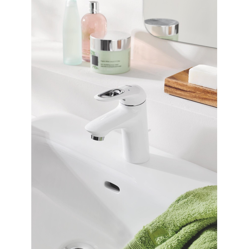 GROHE 33558LS3 - Waschtischarmatur EUROSTYLE, Größe S, weiß