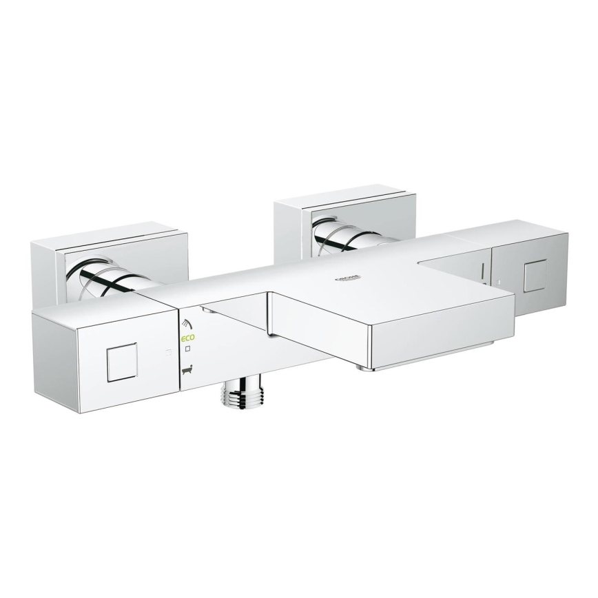GROHE 34497000 - Thermostat-Wannenarmatur GROHTHERM CUBE DN 15, glänzender Chrom