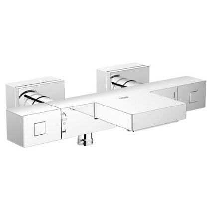 GROHE 34497000 - Thermostat-Wannenarmatur GROHTHERM CUBE DN 15, glänzender Chrom