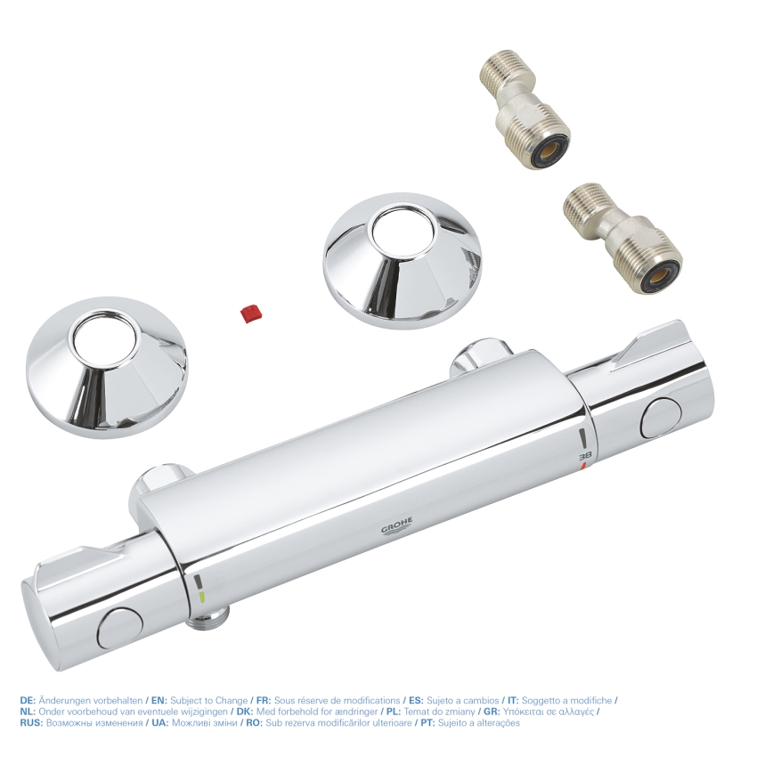 GROHE 34558000 - Thermostat-Duscharmatur GROHTHERM 800 DN 15, glänzender Chrom