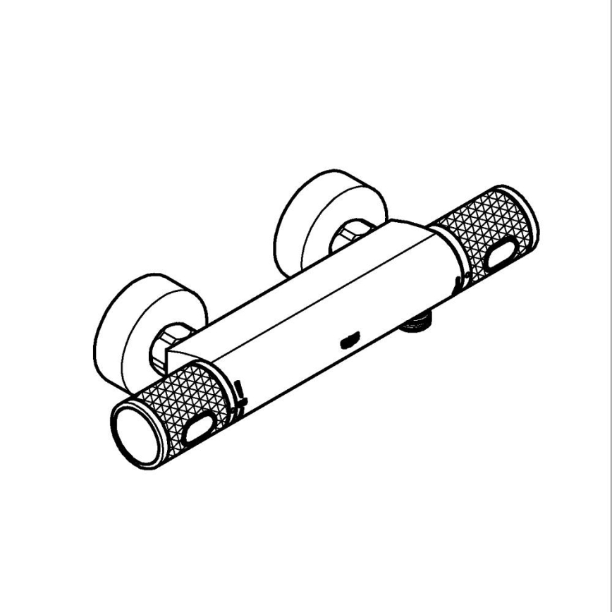 GROHE 34790000 - Thermostat-Duscharmatur PRECISION FEEL DN 15 Chrom