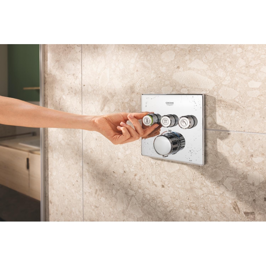 GROHE 34875000 - Duschsystem PRECISION SMARTCONTROL 310 mm, glänzender Chrom