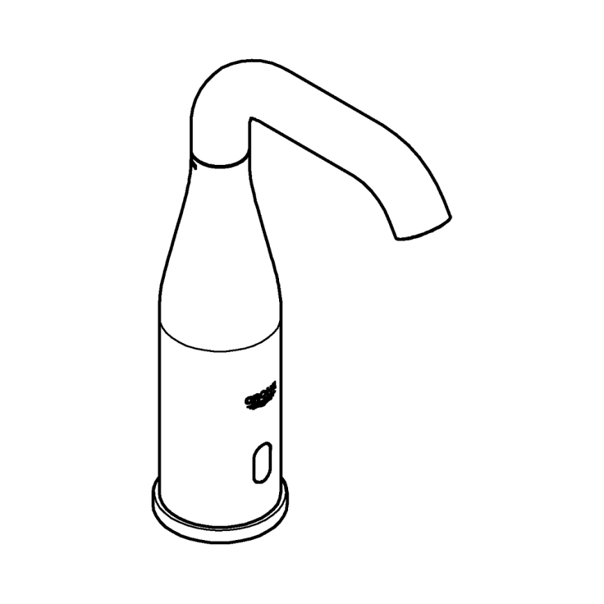 GROHE 36446000 - Infrarot-Elektronikarmatur ESSENCE E, glänzender Chrom