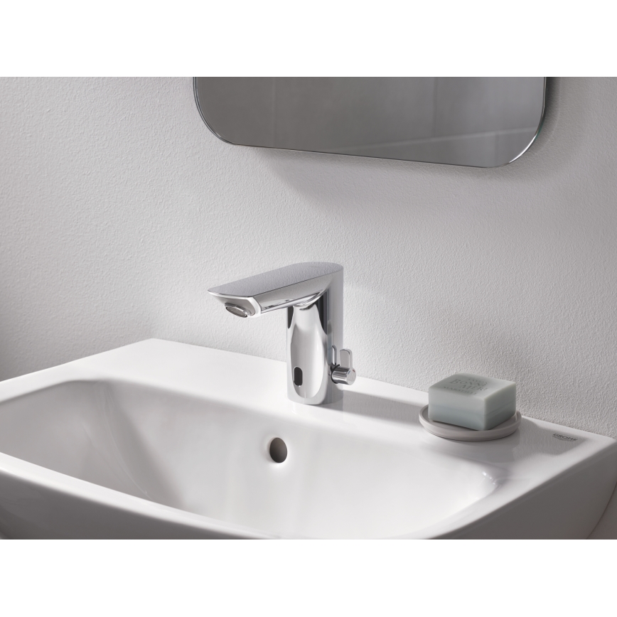GROHE 36451000 - Elektronische Waschtischarmatur BAU COSMOPOLITAN E, glänzender Chrom