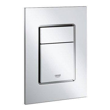 GROHE 37535000 - Betätigungsplatte SKATE COSMOPOLITAN S 130 × 172 mm Chrom
