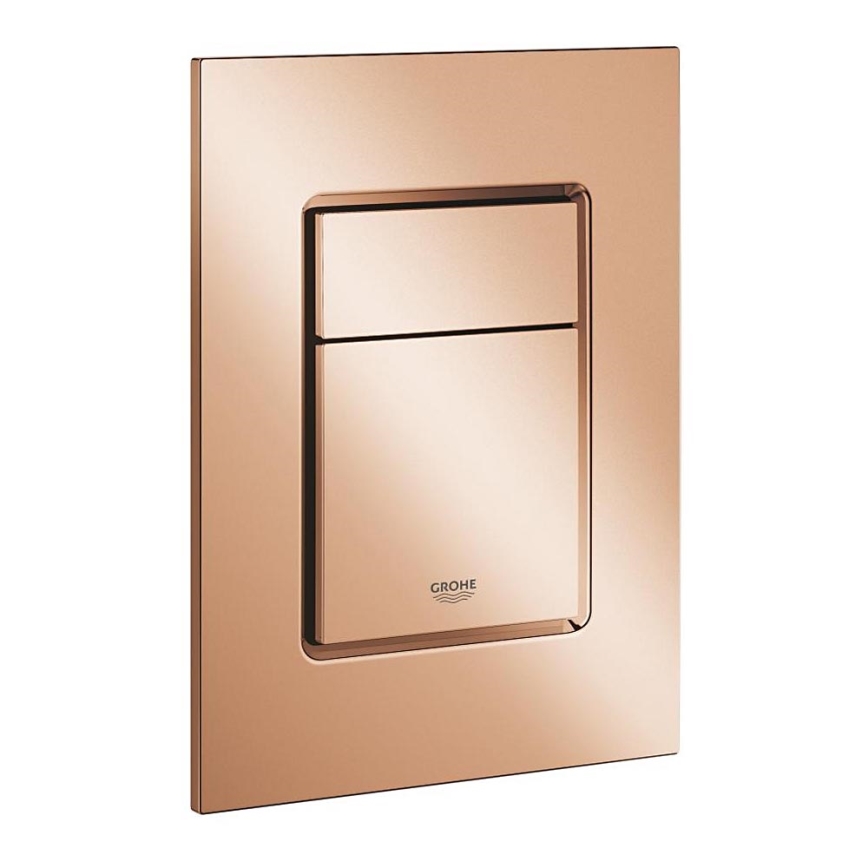 GROHE 37535DA0 - Betätigungsplatte SKATE COSMOPOLITAN S 130 × 172 mm, Bronze