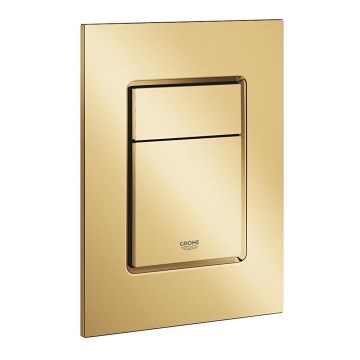 GROHE 37535GL0 - Betätigungsplatte SKATE COSMOPOLITAN S 130 × 172 mm gold