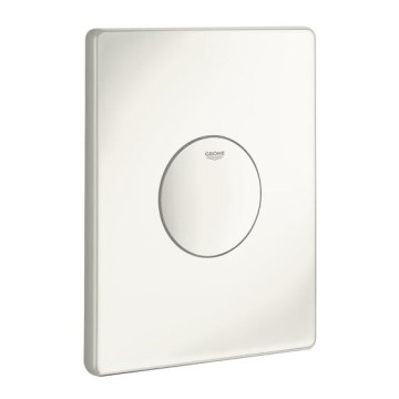 GROHE 38573SH0 - WC-Betätigungsplatte SKATE 156 × 197 mm weiß