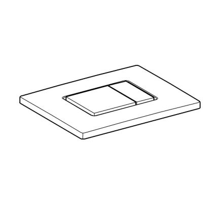 GROHE 38732DL0 - Betätigungsplatte SKATE COSMOPOLITAN 156 × 197 mm, kupferfarben