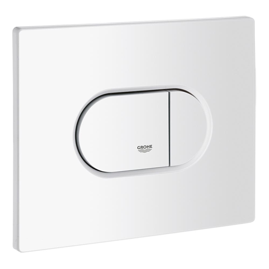 GROHE 38858SH0 - Betätigungsplatte ARENA COSMOPOLITAN 156 × 197 mm weiß