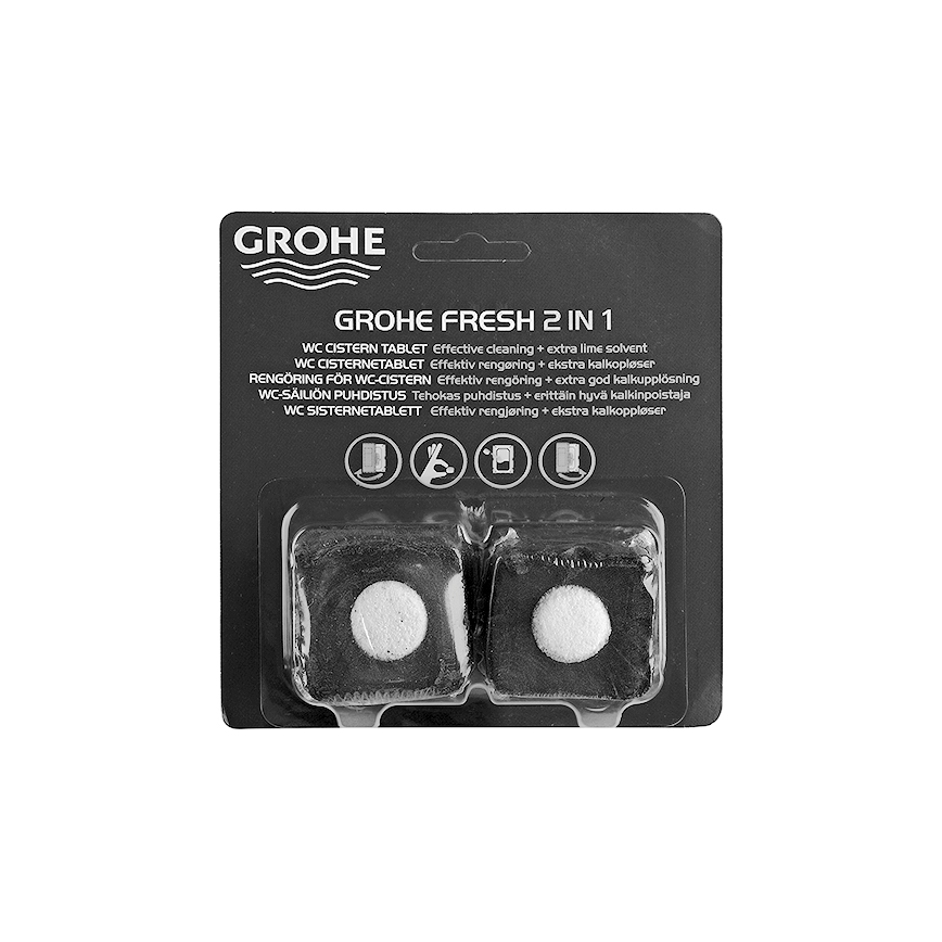 GROHE 38882000 - WC-Tabletten FRESH Gelschaum/weiß
