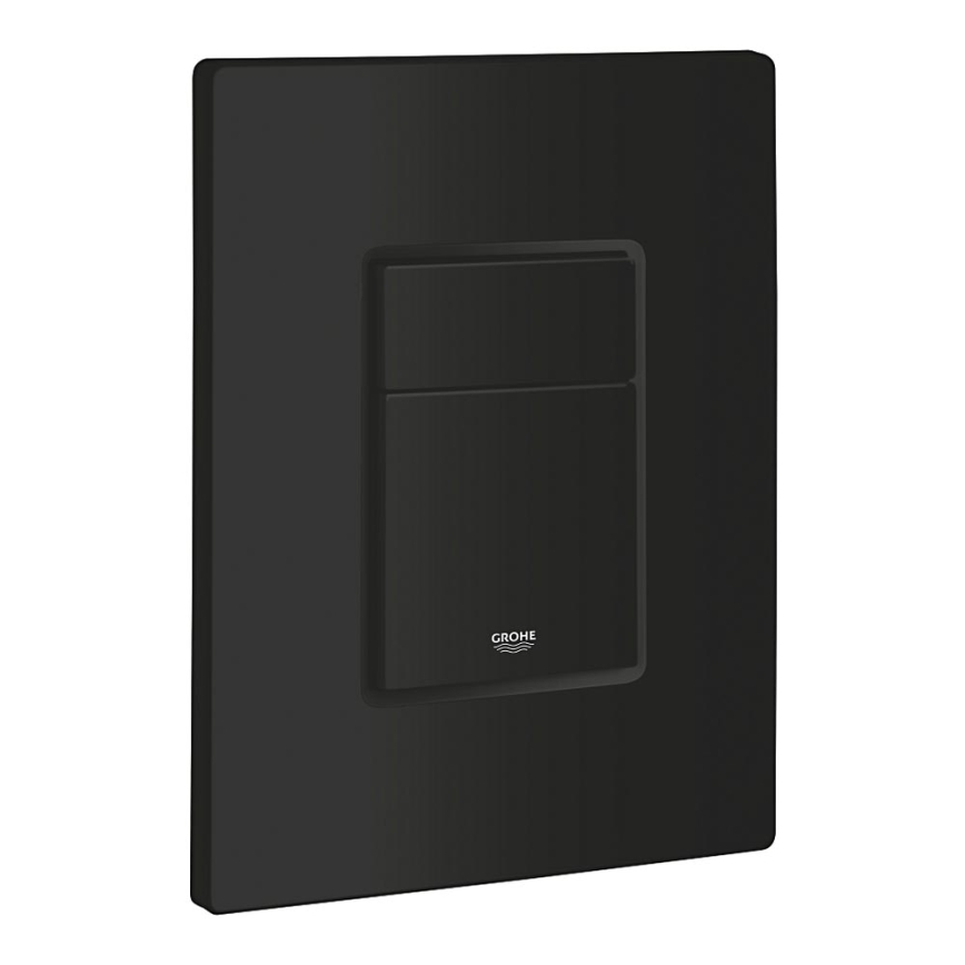 GROHE 389662430 - Betätigungsplatte EVEN 156 × 197 mm schwarz