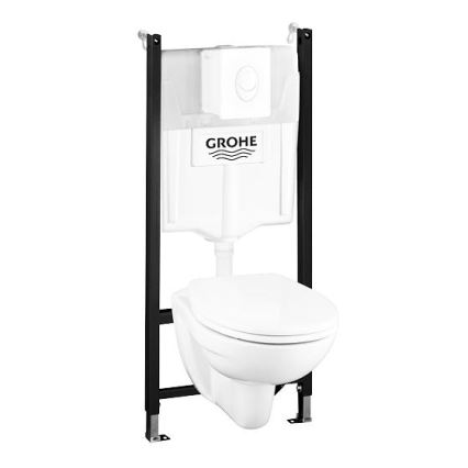 GROHE 39116000 - 4-in-1-Set SOLIDO COMPACT 1,13 m Duroweiß