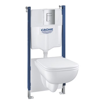 GROHE 39816000 - SOLIDO COMPACT WC-Set 1,13 m, Keramik/Weiß