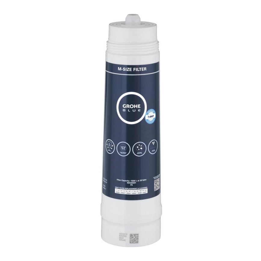 GROHE 40430001 - GROHE BLUE Filter 12,4” x 4,55” weiß
