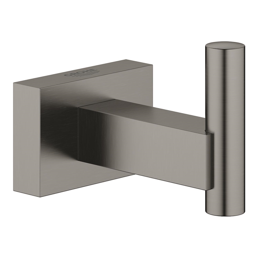 GROHE 40511AL1 - Bademantelhaken ESSENTIALS CUBE Graphit