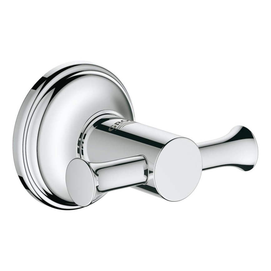 GROHE 40656001 - Bademantelhaken ESSENTIALS AUTHENTIC glänzender Chrom