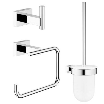 GROHE 40757001 - Zubehör-Set ESSENTIALS CUBE glänzender Chrom