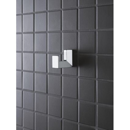 GROHE 40782000 - Bademantelhaken SELECTION CUBE, glänzender Chrom