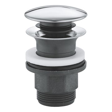 GROHE 40869000 - Ablaufgarnitur Ø 63 mm, glänzender Chrom