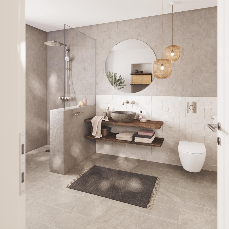 GROHE 41068DC0 - Toilettenpapierhalter SELECTION 15,3 × 1,5 × 8,5 cm Edelstahl