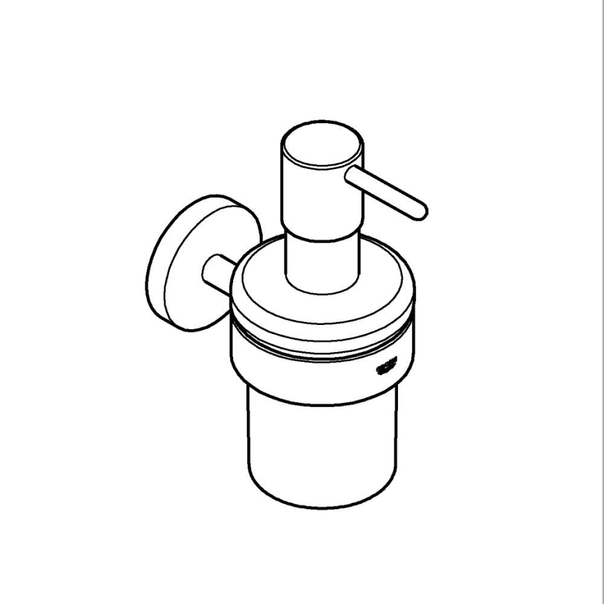 GROHE 41195DC0 - Flüssigseifenspender START 160 ml Edelstahl