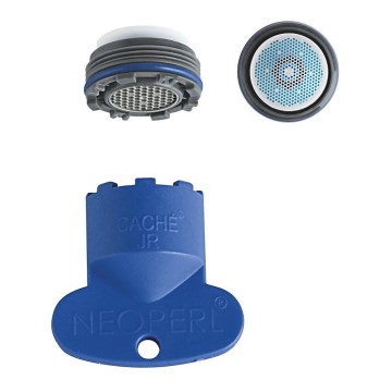 GROHE 48270000 - Perlator AquaGuide M 21,5 × 1, glänzender Chrom