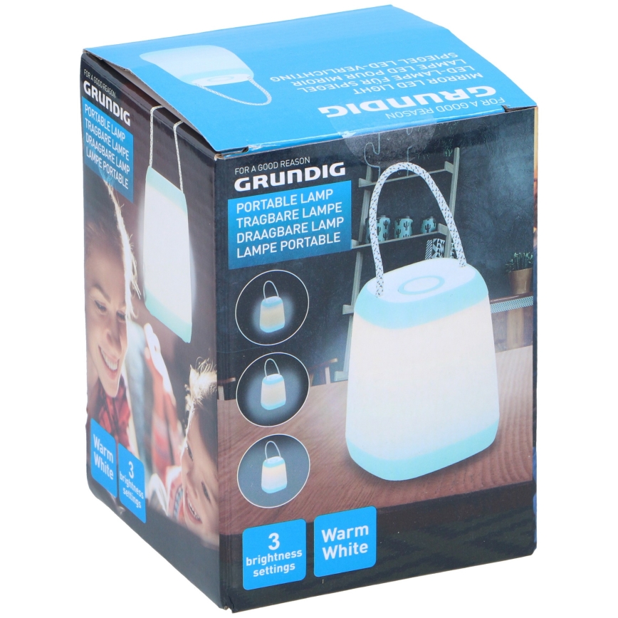 Grundig - LED Dimmbare Handleuchte LED/3xAA