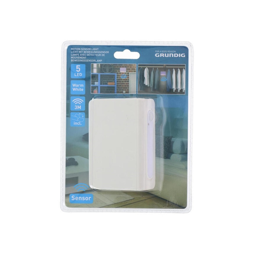 Grundig - LED-Nachtlicht mit Sensor LED/3xAAA