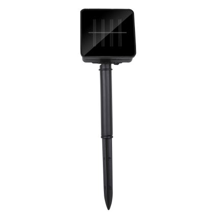 Grundig - LED Solar-Lichterkette 50xLED/8 Funktionen 6,9 m warmweiß 600 mAh