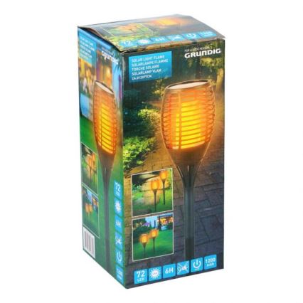 Grundig - LED Solarleuchte 30xLED/1,2V 600 mAh IP44