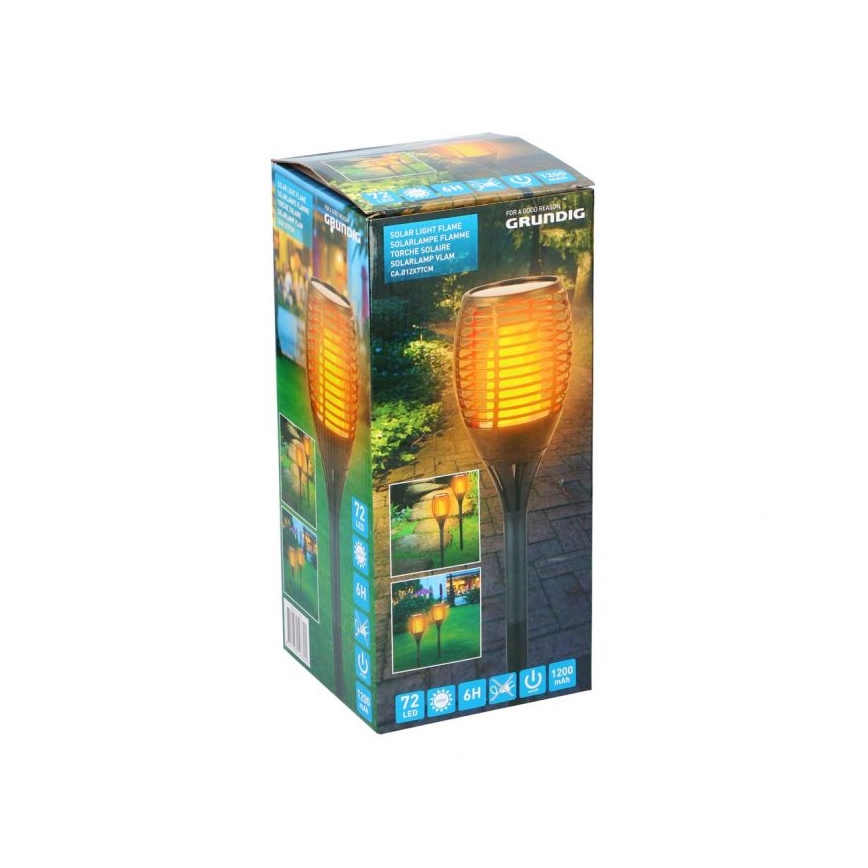 Grundig - LED Solarleuchte 30xLED/1,2V 600 mAh IP44