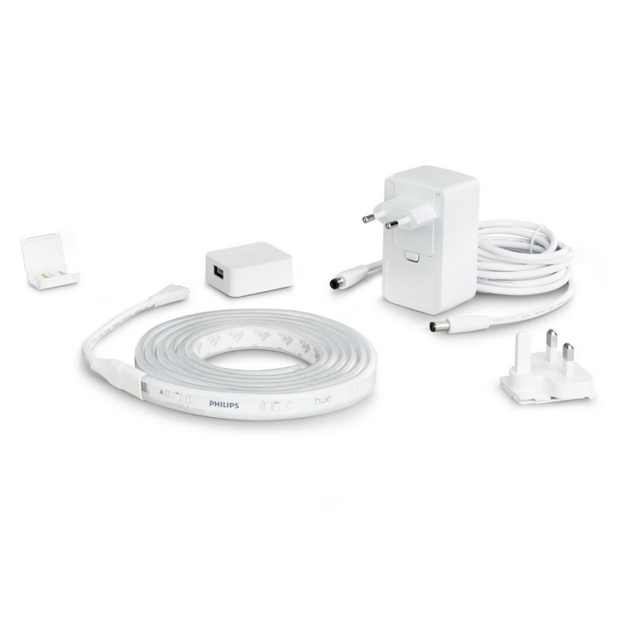 Basisset - Philips Hue WHITE AND COLOR AMBIANCE dimmbares LED RGBW Band 2m LED/20W/230V