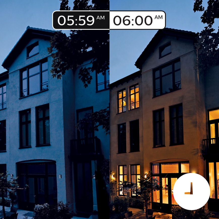 Grundset Philips HUE WHITE AMBIANCE 3xE27/9,5W/230V