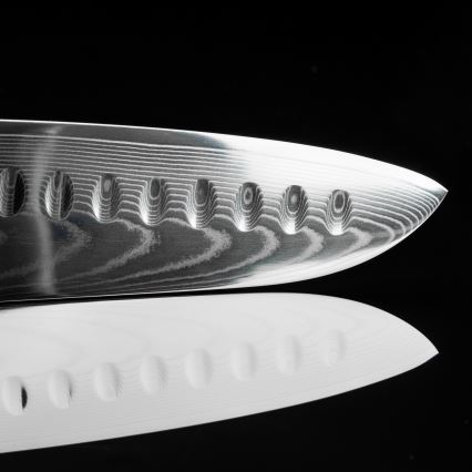 Gudaro - Santoku-Küchenmesser 17,5 cm Damaststahl