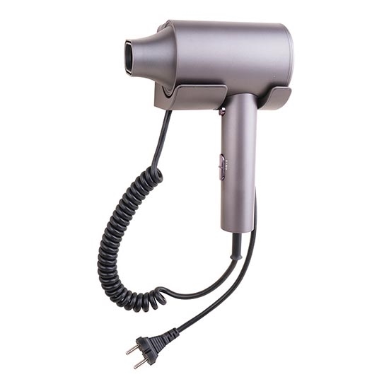 Haartrockner mit Halterung, 16x22,3 cm, braun